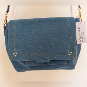 Denim Blue Crossbody Bag